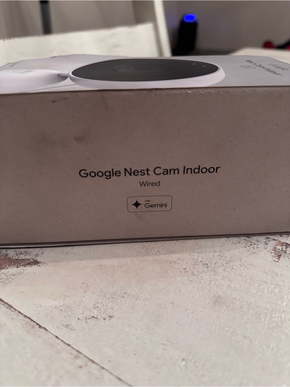 Google Nest Cam Indoor Wired - White - Picture 2 of 2